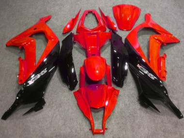 Purchase 2016-2020 Kawasaki ZX10R Abs Motorcycle Fairings - Red Glossy Black Canada