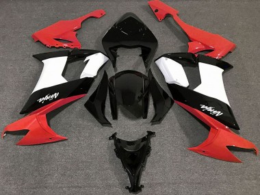 Purchase 2008-2010 Kawasaki ZX10R Motorcycle Fairings - Glossy Red Black and White Canada
