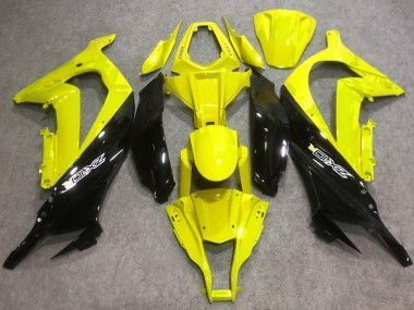 Purchase 2016-2020 Kawasaki ZX10R Motorcycle Fairings - Yellow Glossy Black Canada