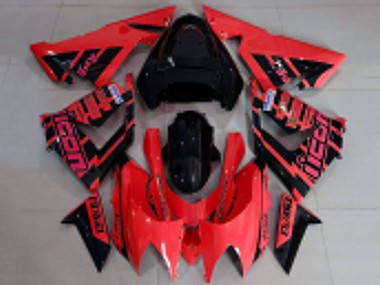 Purchase 2004-2005 Kawasaki ZX10R Motorcycle Fairings - Red and Black Logo Canada