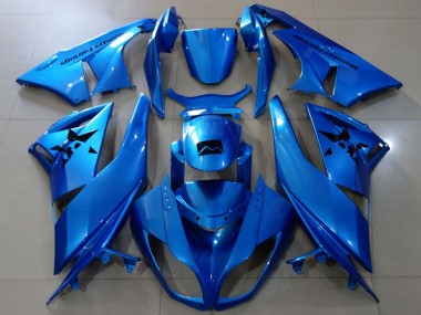 Purchase 2009-2012 Kawasaki ZX6R Motorcycle Fairings - Blue Canada