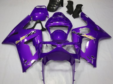 Purchase 2003-2004 Kawasaki ZX6R Motorcycle Fairings - Purple Canada
