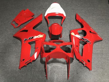 Purchase 2003-2004 Kawasaki ZX6R Motorcycle Fairings - Red 636 Canada