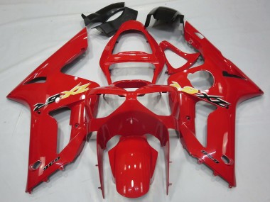 Purchase 2003-2004 Kawasaki ZX6R Motorcycle Fairings - Red Canada