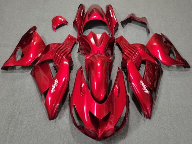Purchase 2006-2011 Kawasaki ZX14R Motorcycle Fairings - Red White Ninja Canada