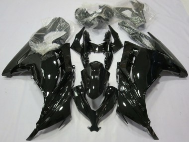 Purchase 2013-2024 Kawasaki Ninja 300 Motorcycle Fairings - Glossy Black Canada