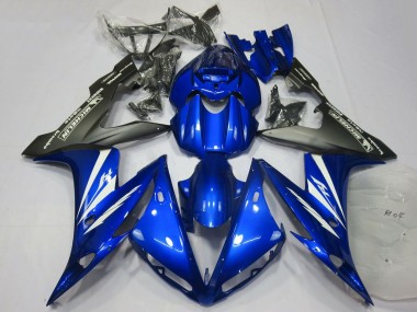Purchase 2004-2006 Yamaha R1 Motorcycle Fairings - Blue White Matte Black Canada