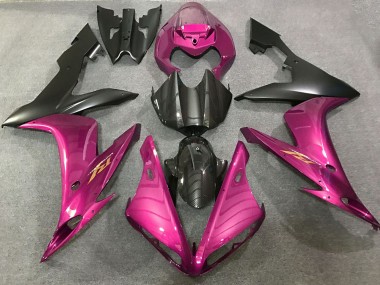 Purchase 2004-2006 Yamaha R1 Motorcycle Fairings - Hot Pink Carbon Fiber Style Canada