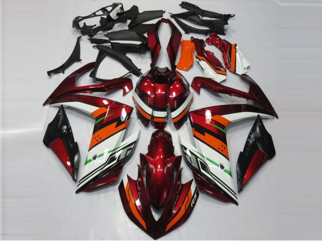 2015-2018 Yamaha R3 Motorcycle Fairings - White Red Orange Green Black Canada
