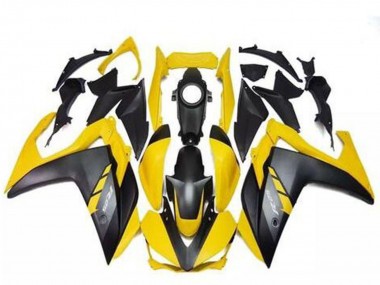Purchase 2015-2018 Yamaha R3 Motorcycle Fairings - Yellow Matte Black Canada