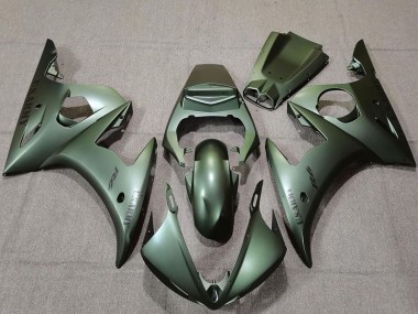 Purchase 2003-2004 Yamaha R6 Motorcycle Fairings - Army Green Canada