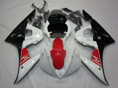 Purchase 2005 Yamaha R6 Motorcycle Fairing - White Red Black Canada