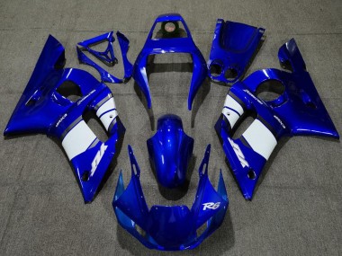 Purchase 1998-2002 Yamaha R6 Motorcycle Fairings - Blue White Canada