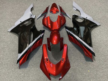 Purchase 2017-2023 Yamaha R6 Motorcycle Fairings - Grey Red Glossy Black Canada