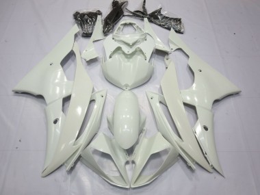 Purchase 2008-2016 Yamaha R6 Motorcycle Fairings - Pearl White Canada