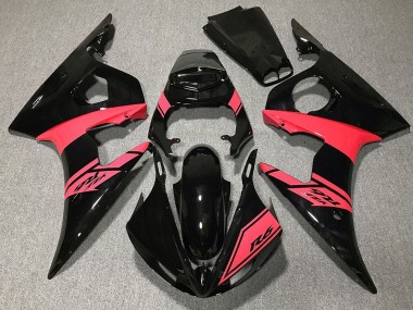 Purchase 2003-2004 Yamaha R6 Motorcycle Fairings - Glossy Black Pink Canada
