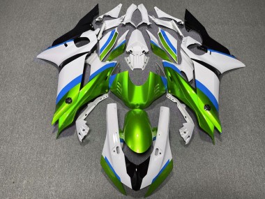 Purchase 2017-2023 Yamaha R6 Motorcycle Fairings - White Blue Green Canada