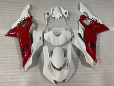 Purchase 2017-2023 Yamaha R6 Motorcycle Fairings - White Maroon Red Canada