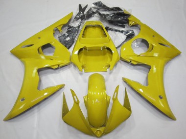 Purchase 2003-2004 Yamaha R6 Motorcycle Fairings - Glossy Yellow Canada