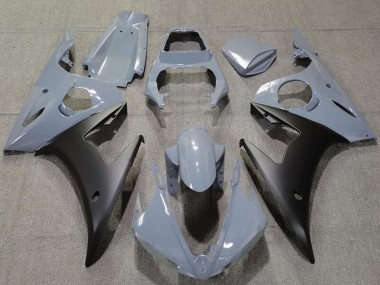 Purchase 2003-2004 Yamaha R6 Motorcycle Fairings - Nardo Grey Matte Black Canada