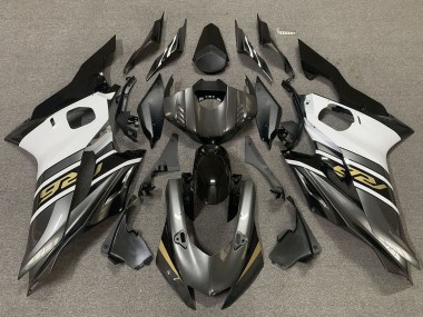 Purchase 2017-2023 Yamaha R6 Motorcycle Fairings - White Grey Glossy Black Gold Canada