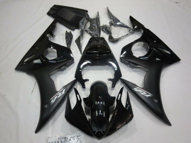 Purchase 2005 Yamaha R6 Motorcycle Fairings - Glossy Black Matte Black White Canada