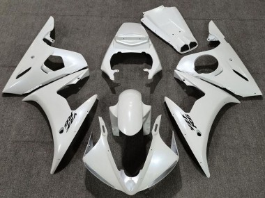 Purchase 2005 Yamaha R6 Motorcycle Fairings - Pearl White Canada