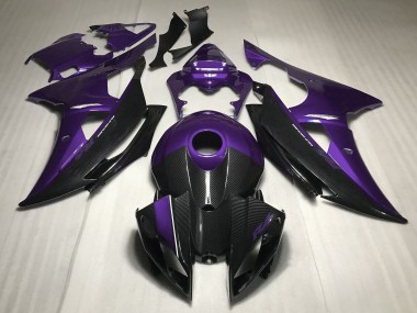 Purchase 2008-2016 Yamaha R6 Motorcycle Fairings - Purple Carbon Fiber Style Canada