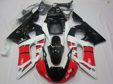 Purchase 1998-2002 Yamaha R6 Motorcycle Fairings - White Red Glossy Black Canada