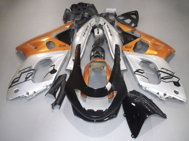Purchase 1996-2007 Yamaha YZF600R Thundercat Motorcycle Fairings - Silver Orange Black Canada