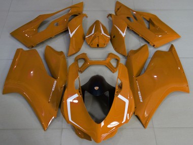 Purchase 2011-2014 Ducati 1199 Motorcycle Fairings - Brown White Canada