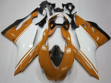 Purchase 2011-2014 Ducati 1199 Motorcycle Fairings - Brown White Black Canada