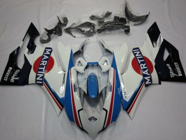 Purchase 2011-2014 Ducati 1199 Motorcycle Fairings - White Light Blue Red Black Martini Canada