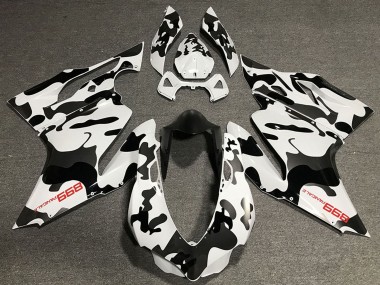 Purchase 2011-2014 Ducati 899 Motorcycle Fairings - White Black Camouflage Canada