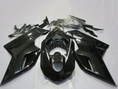 Purchase 2007-2014 Ducati 848 1098 1198 Motorcycle Fairings - Glossy Black Canada