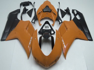 Purchase 2007-2014 Ducati 848 Motorcycle Fairings - Brown Matte Black Canada