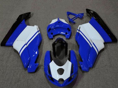 Purchase 2003-2004 Ducati 749 999 Motorcycle Fairings - White Blue Glossy Black Canada