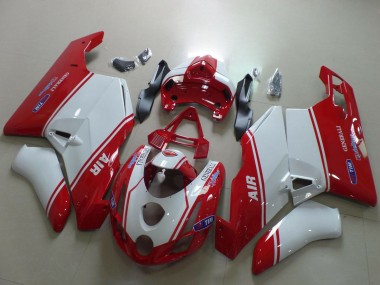 Purchase 2003-2004 Ducati 749 999 Motorcycle Fairings - White Red Air Generali Tim Canada