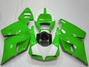 Purchase 1993-2005 Ducati 916 Motorcycle Fairings - Green White Glossy Black Performance Canada