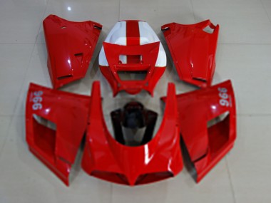 Purchase 1993-2005 Ducati 996 Motorcycle Fairings - Glossy Red White Black Canada