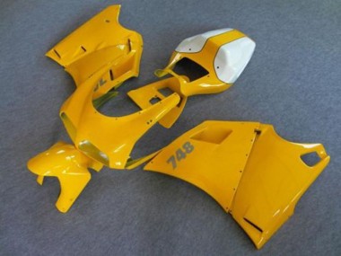 Purchase 1993-2005 Ducati 748 Motorcycle Fairings - White Yellow Canada