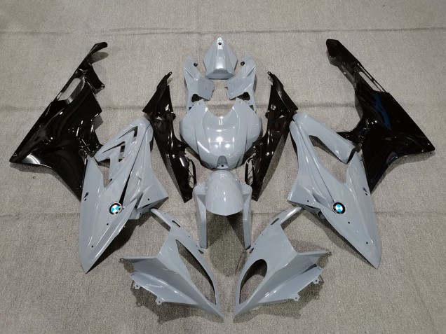 2015-2016 BMW S1000RR Motorcycle Fairings - Nardo Grey Glossy Black Canada