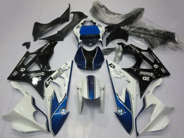 Purchase 2017-2018 BMW S1000RR Motorcycle Fairings - White Blue Glossy Black Canada