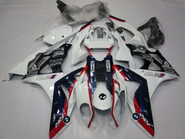 Purchase 2015-2016 BMW S1000RR Motorcycle Fairings - White Red Blue Glossy Black Canada