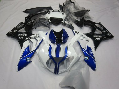 Purchase 2015-2016 BMW S1000RR Motorcycle Fairings - White Blue Glossy Black Canada