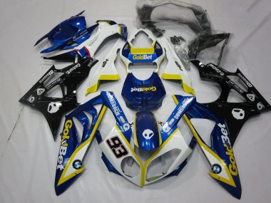 Purchase 2009-2014 BMW S1000RR Motorcycle Fairings - White Yellow Blue Glossy Black GoldBet 93 Canada