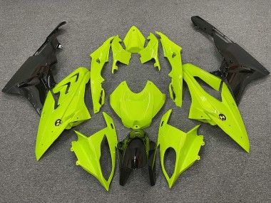 Purchase 2009-2014 BMW S1000RR Motorcycle Fairings - Neon Yellow Glossy Black Canada