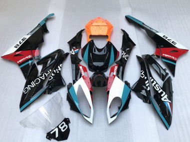 Purchase 2009-2014 BMW S1000RR Motorcycle Fairings - White Blue Red Orange Motul Austin Racing Canada