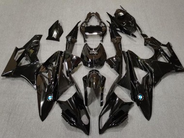 Purchase 2009-2014 BMW S1000RR Motorcycle Fairings - Glossy Black Canada