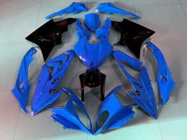 Purchase 2009-2014 BMW S1000RR Motorcycle Fairings - Blue Glossy Black Canada